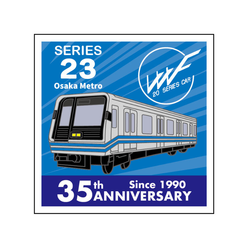 Osaka Metro クリエイト 3点セット ステッカーセット(新20系35周年記念)