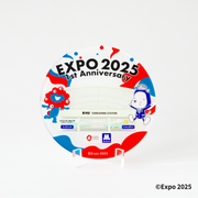 万博1周年記念ヘッドマークアクリルコースター(Osaka Metro EXPO2025 万博1周年記念ヘッドマークアクリルコースター(Osaka Metro EXPO2025