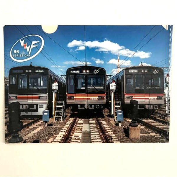 クリアファイル（堺筋線66系35周年記念）