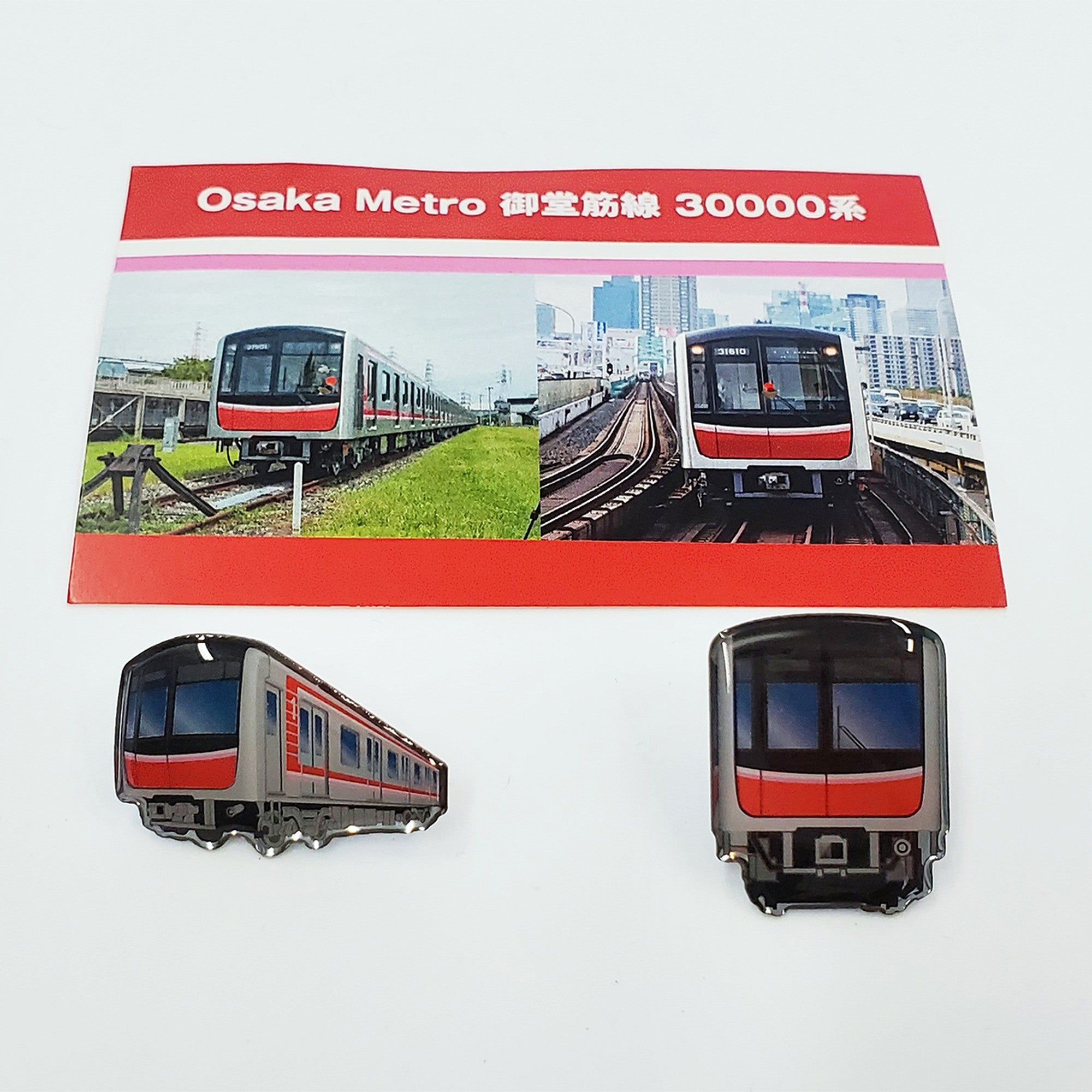 大阪メトロ　400系　クリアファイル＆台紙
