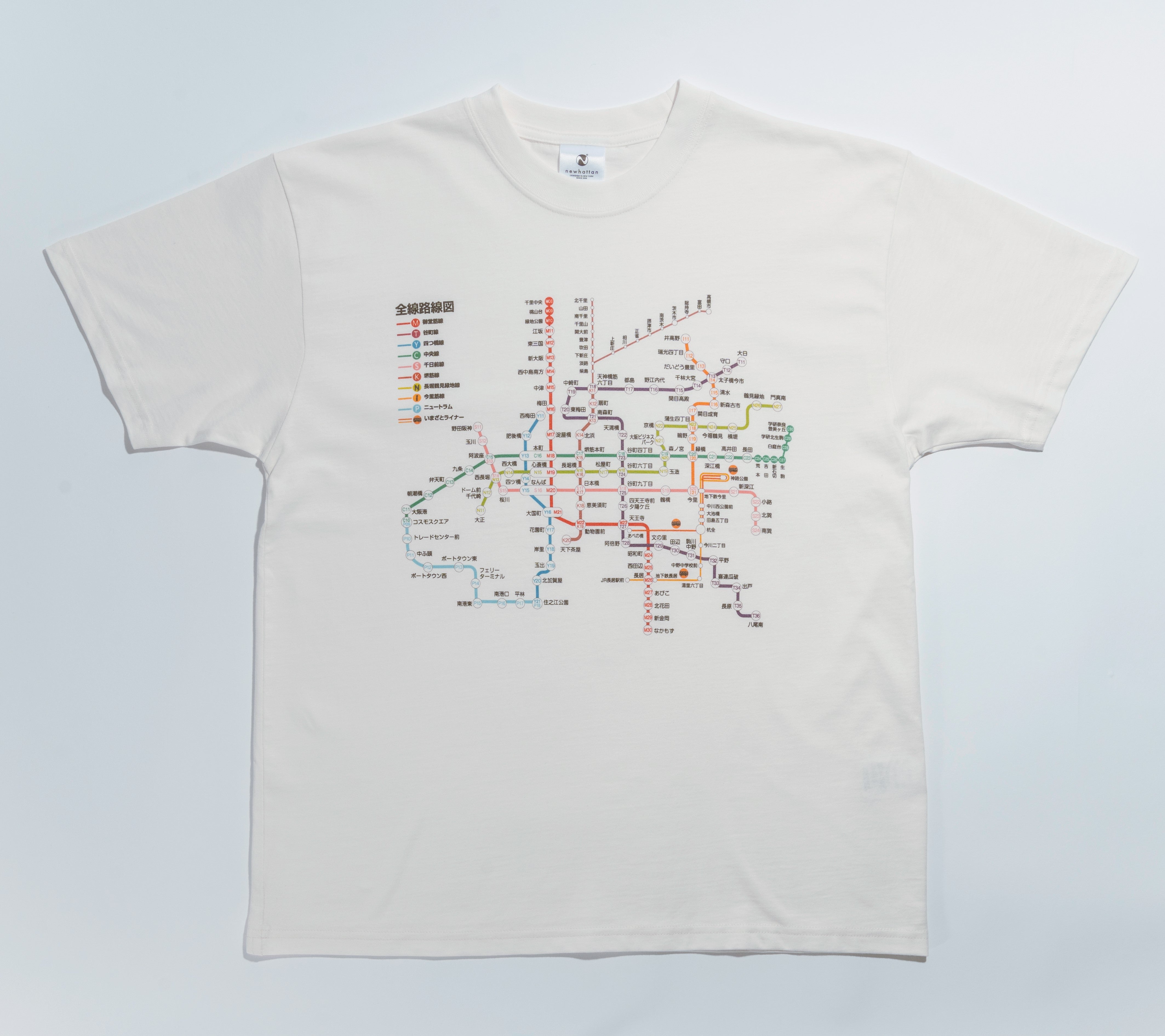 路線図Tシャツ